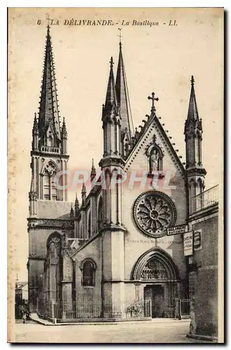 Cartes postales La Delivrande La Basilique