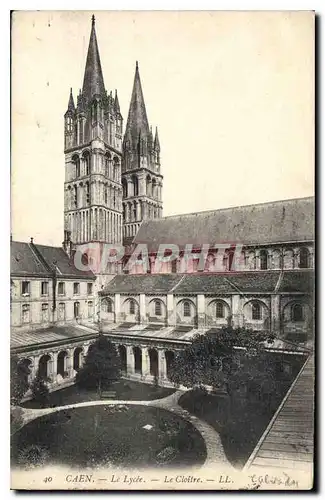 Cartes postales Caen Le Lycee Le Cloitre