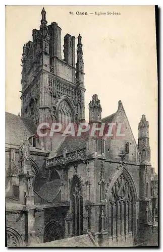 Cartes postales Caen Eglise St Jean