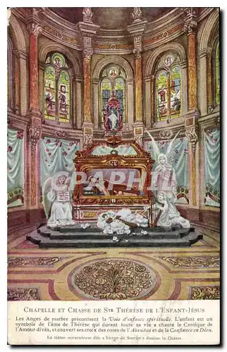 Cartes postales Chapelle et Chasse de Ste Therese de l'Enfant Jesus