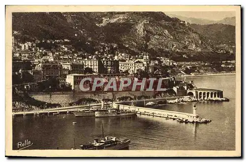 Cartes postales Monte Carlo vu de Monaco