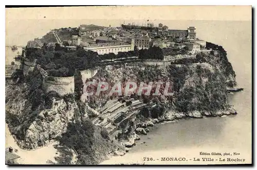 Cartes postales Monaco La Ville Le Rocher