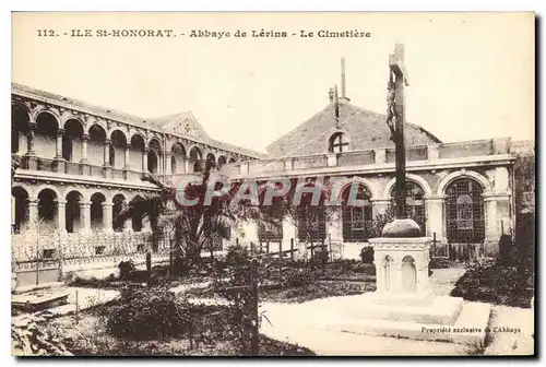 Cartes postales Ile St Honorat Abbaye de Lerins Le Cimetiere