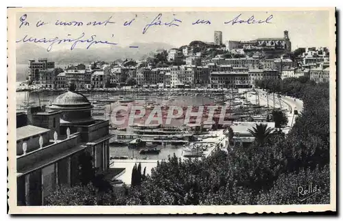 Cartes postales La Cote d'Azur Cannes le Port le Quai Saint Pierre et le Suquet