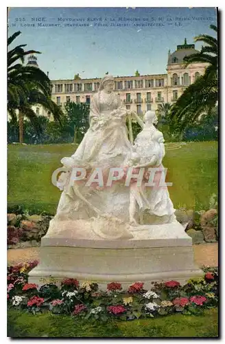 Cartes postales Nice Monument eleve a la Memoire de S M la Reine Victoria