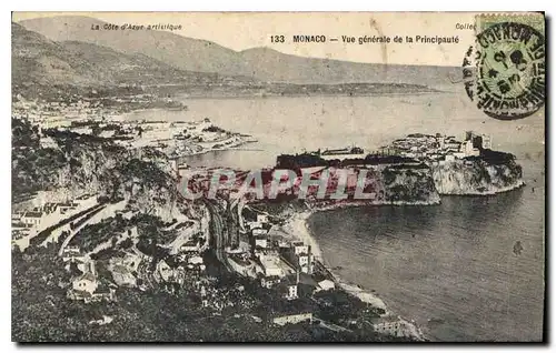 Cartes postales Monaco Vue generale de la Principaute