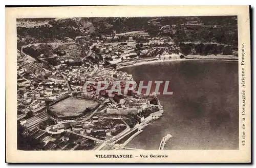 Cartes postales Villefranche Vue generale