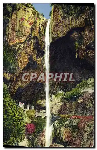 Cartes postales Les Gorges du Loup La Cascade