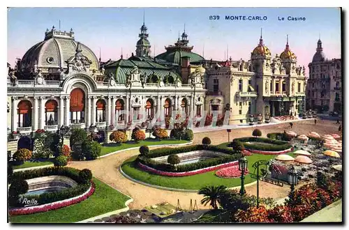 Cartes postales Monte Carlo Le Casino