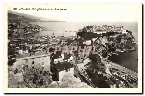 Cartes postales Monaco Vue generale de la Principaute