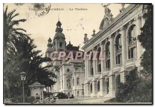 Cartes postales Monte Carlo Le Theatre