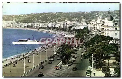 Cartes postales Reflets de la Cote d'Azur Nice A M La promenade des Anglais