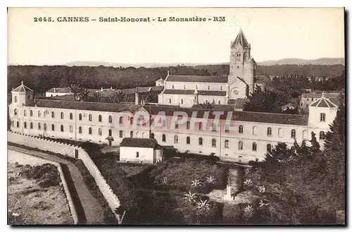 Cartes postales Cannes Saint Honorat Le Monastere