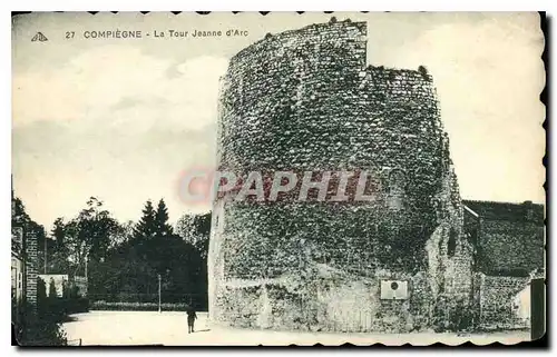 Ansichtskarte AK Compiegne La Tour Jeanne d'Arc