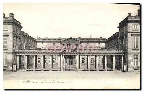 Cartes postales Compiegne Facade du Chateau