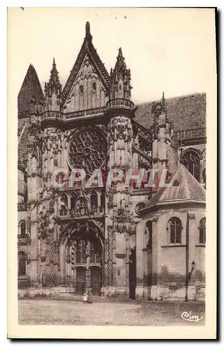 Ansichtskarte AK Senlis Oise Portail de la Cathedrale