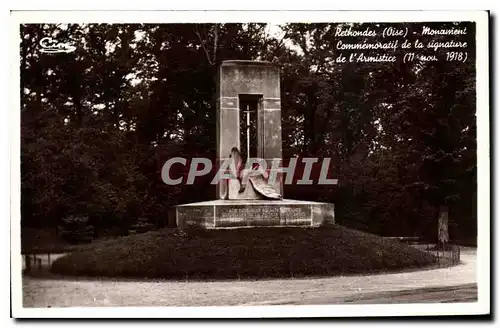 Ansichtskarte AK Rethondes Oise Monument commemoratif Aigle