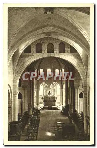 Ansichtskarte AK Morienval Oise L'Eglise Ancienne Eglise Abbatiale des Benedictine s