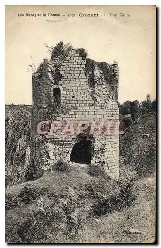 Cartes postales Les Borde de la Creuse Crozant la Tour collin