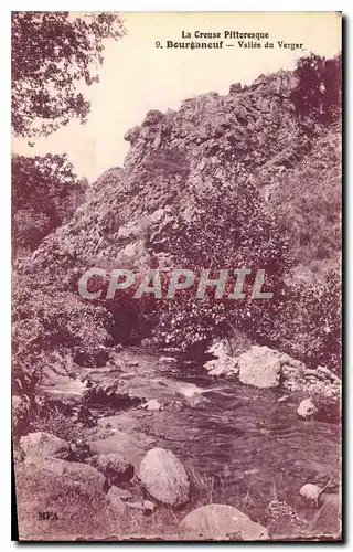 Cartes postales La Creuse Pittoresque Bourganeuf Vallee du Verger