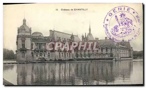 Cartes postales Chateau de Chantilly