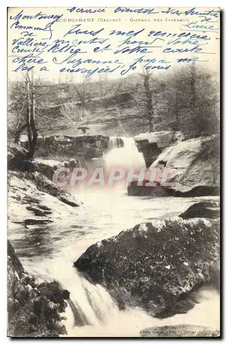 Cartes postales Bourganeuf Creuse Cascade des Jadreaux