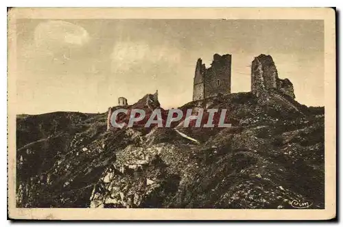 Cartes postales La Creuse Touristique les Ruines du Chateau de Crozant