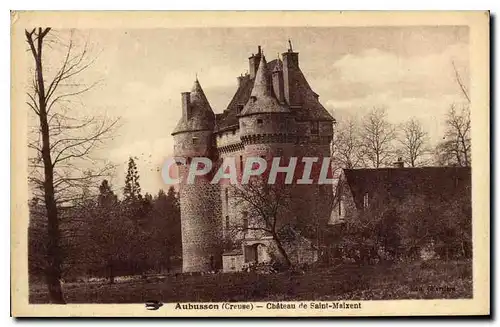 Ansichtskarte AK Aubusson Creuse Chateau de Saint Maixent