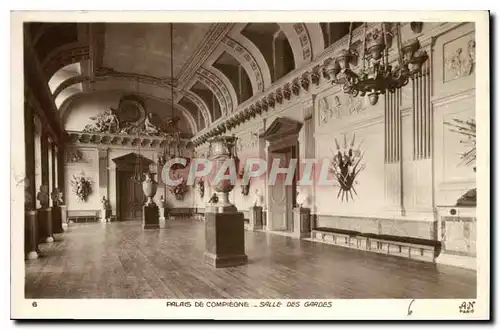 Cartes postales Palais de Compiegne Salle des Gardes