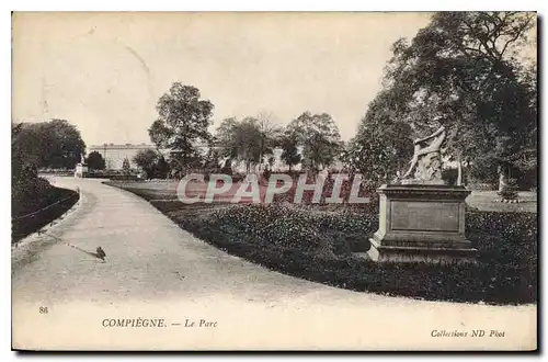 Cartes postales Compiegne le Parc