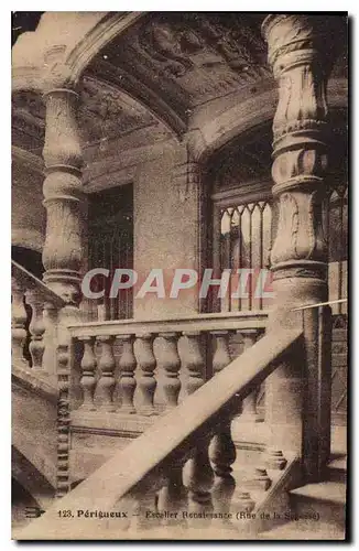 Cartes postales Perigueux Escalier Renaissance