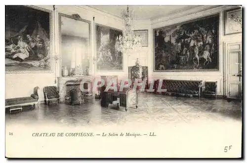 Cartes postales Chateau de Compiegne le Salon de Musique