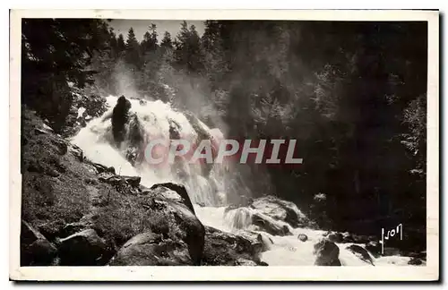 Ansichtskarte AK Env de Cauterets Htes Pyrenees Cascade du Lutour