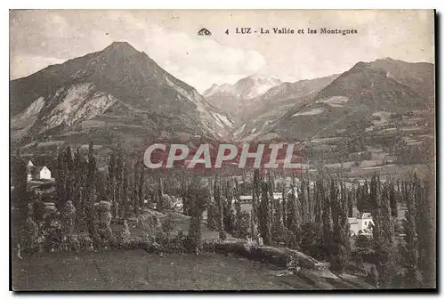 Cartes postales Luz La Vallee et les Montagnes