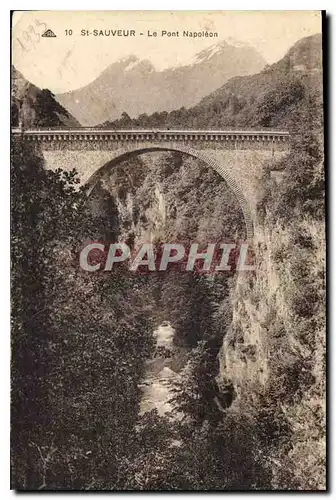 Ansichtskarte AK St Sauveur Le Pont Napoleon