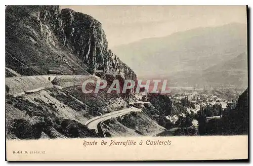 Cartes postales Route de Pierrefitte a Cauterets