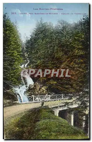 Ansichtskarte AK Gripp pres Bagneres de Bigorre Cascade du Tourmalet