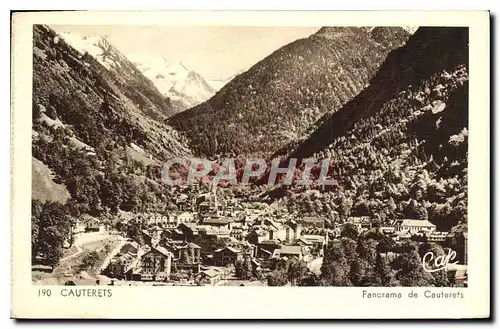 Cartes postales Cauterets Panorama de Cauterets