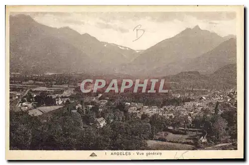 Cartes postales Argeles Vue Generale