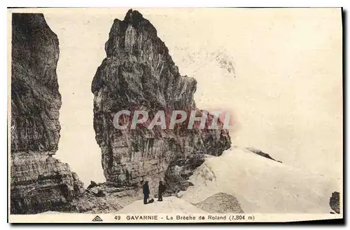 Cartes postales Gavarnie La Breche de Roland