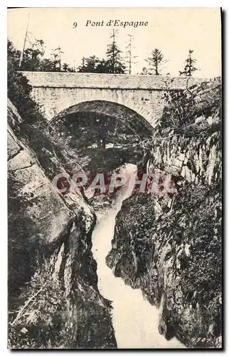 Cartes postales Pont d'Espagne