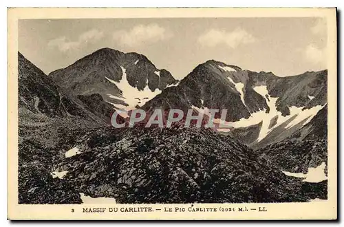 Cartes postales Massif du Carlitte Le Pic Carlitte