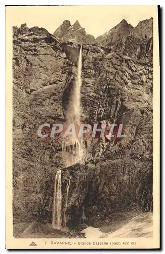 Cartes postales Gavarnie Grande Cascade