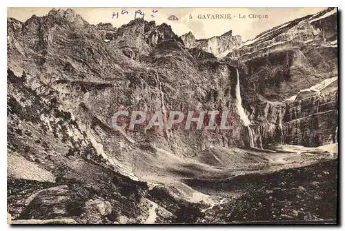 Cartes postales Gavarnie Le Cirque