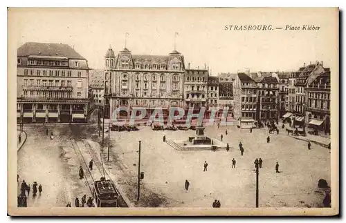 Cartes postales Strasbourg Place Kleber