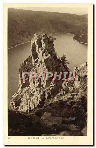 Ansichtskarte AK Lac Blanc Rocher de Hans