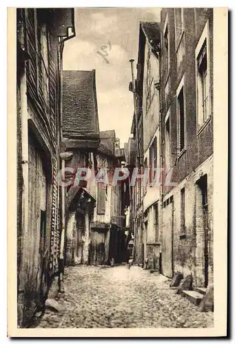 Cartes postales Troyes Aube La Rue des Chats situee au Centre de la Ville