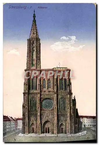 Cartes postales Strasbourg Munster