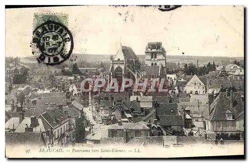 Cartes postales Beauvais Panorama vers Saint Etienne