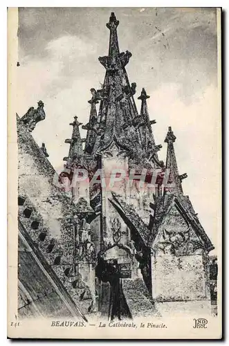 Cartes postales Beauvais La Cathedrale Le Pinacle